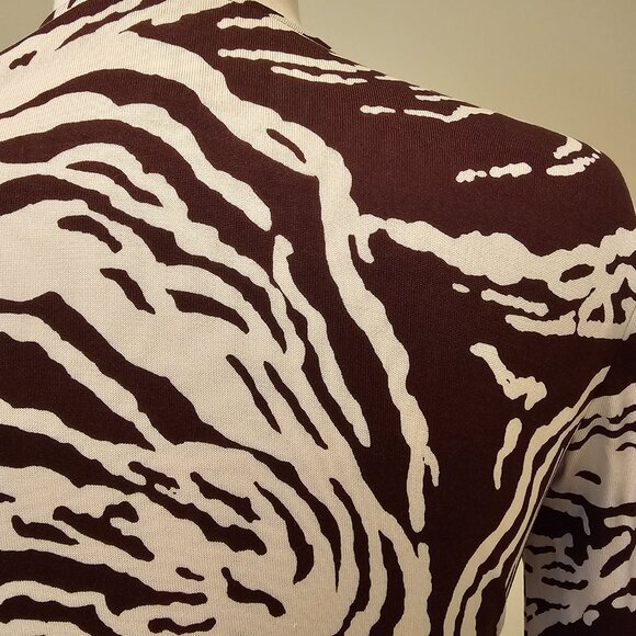 DVF Silk Julian Wrap Dress, EUC, Size 10 - Picture 6 of 6